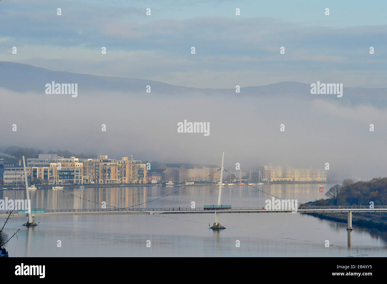 Londonderry, Northern Ireland, UK. 26th November, 2014. UK weather. A