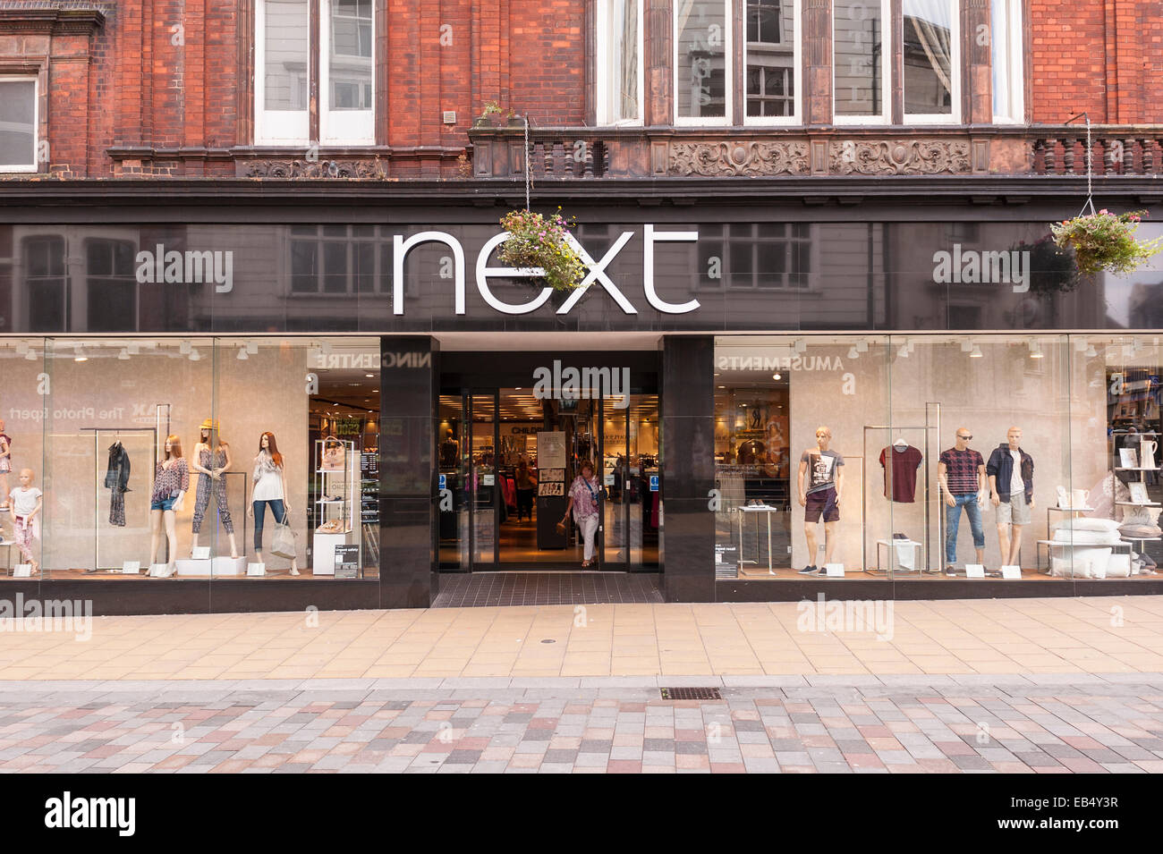 The Next clothes shop store in Darlington , County Durham , England , Britain , Uk Stock Photo