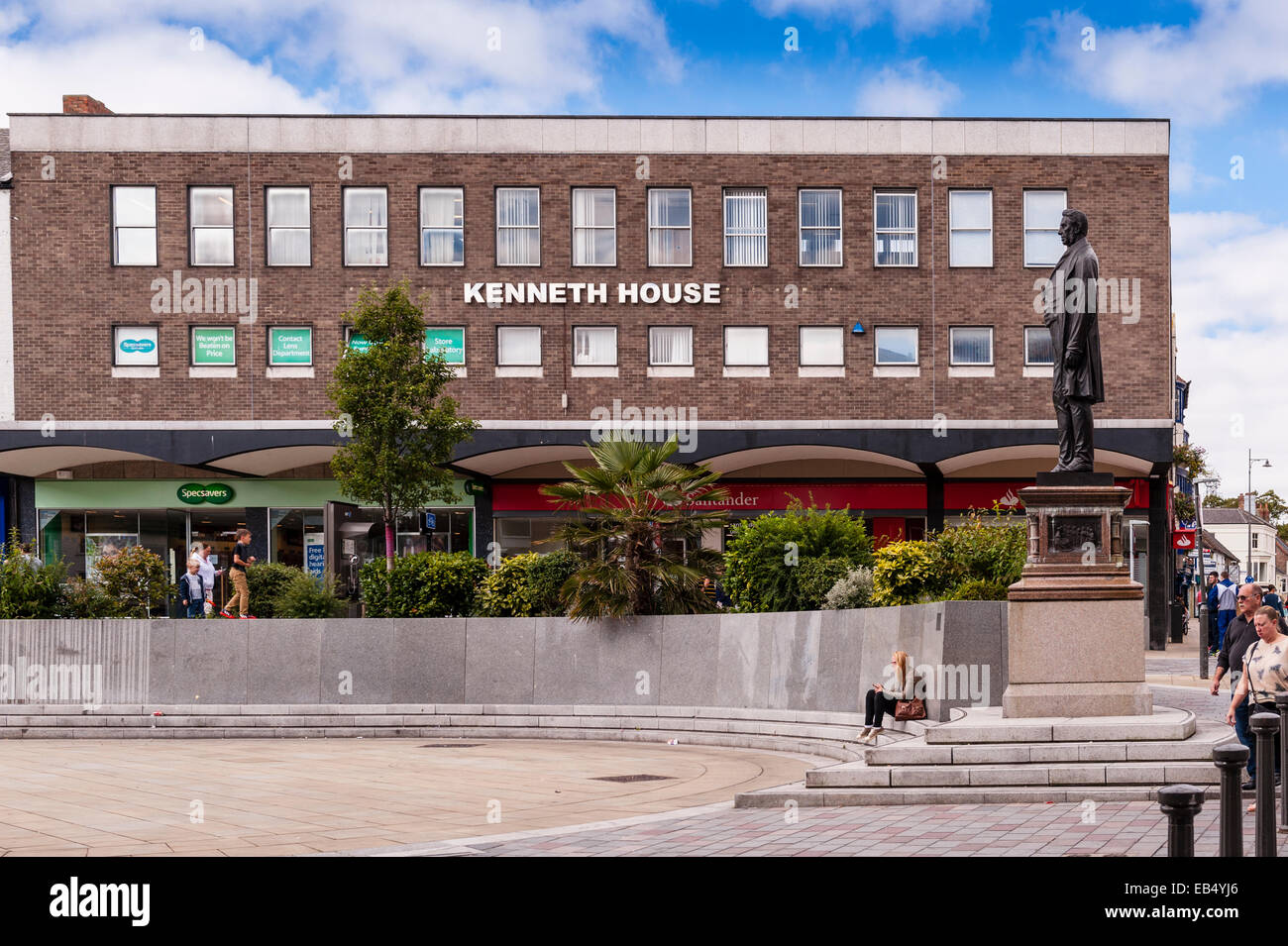 Kenneth House in Darlington , County Durham , England , Britain , Uk Stock Photo