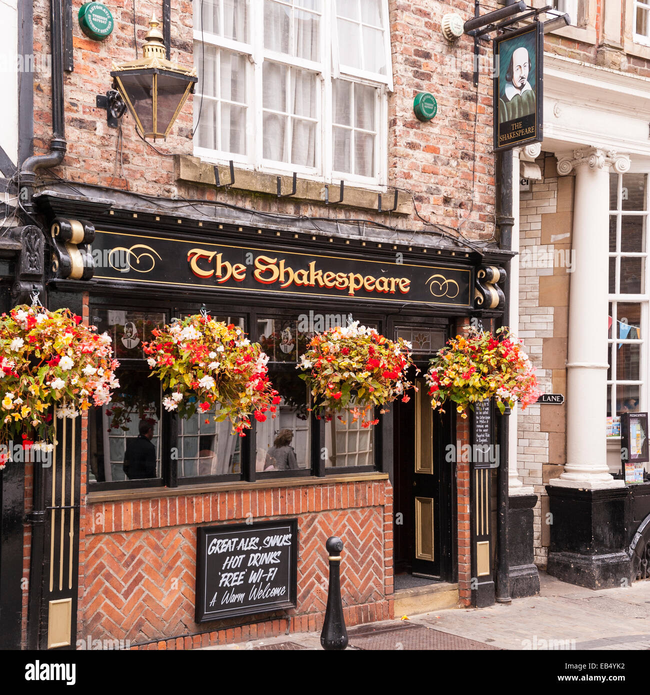 The Shakespeare pub in Durham , England , Britain , Uk Stock Photo