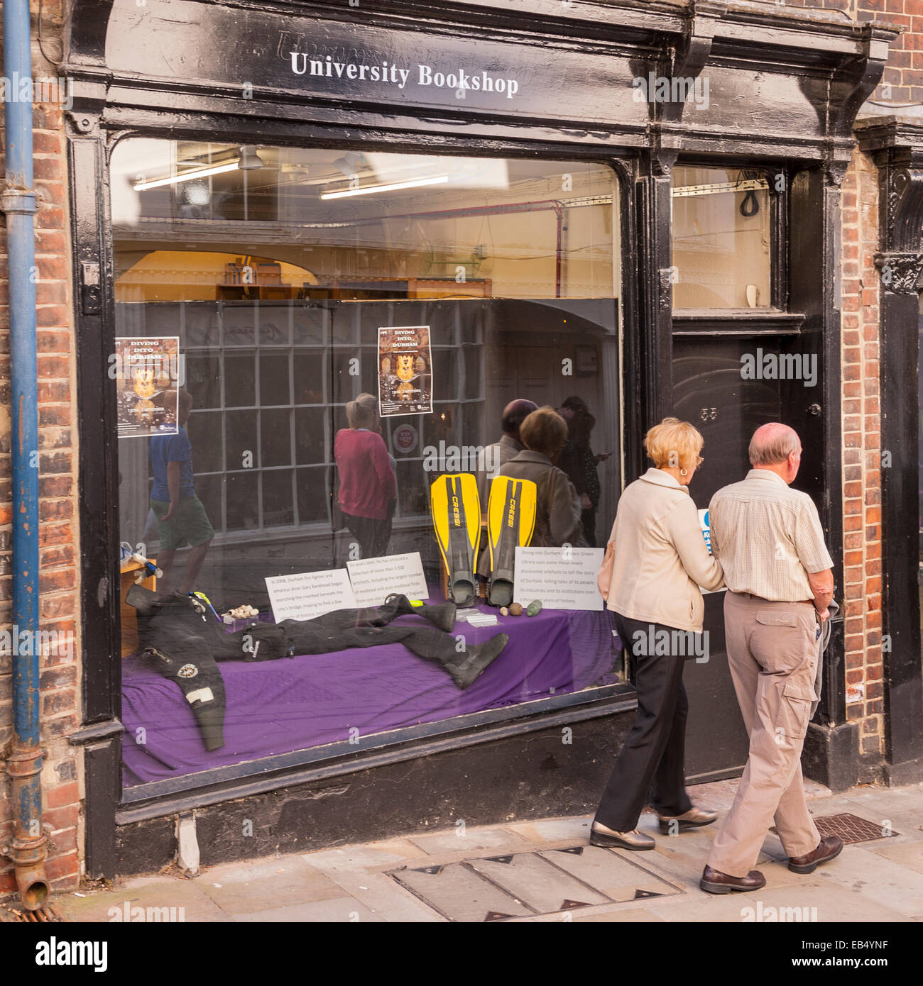 The University Bookshop shop store in Durham , England , Britain , Uk Stock Photo