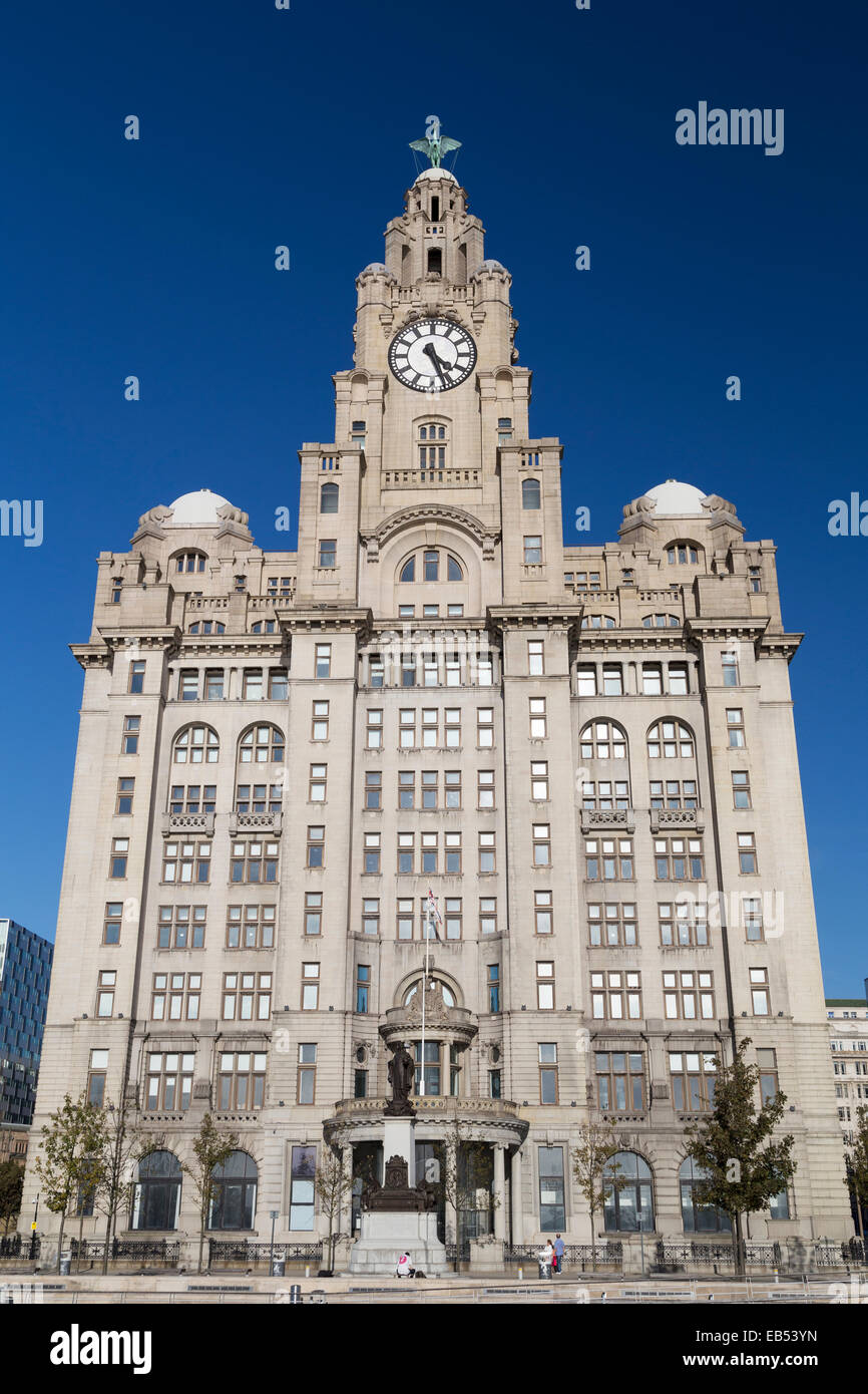 UK, Liverpool, the Royal Liver building Stock Photo - Alamy