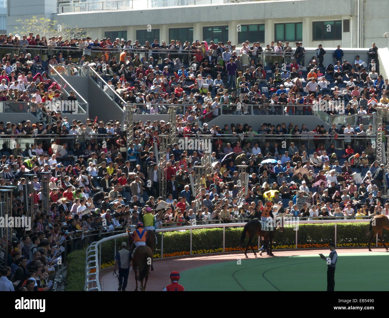 China Hong Kong Jockey Club in Shatin district Stock Photo Alamy
