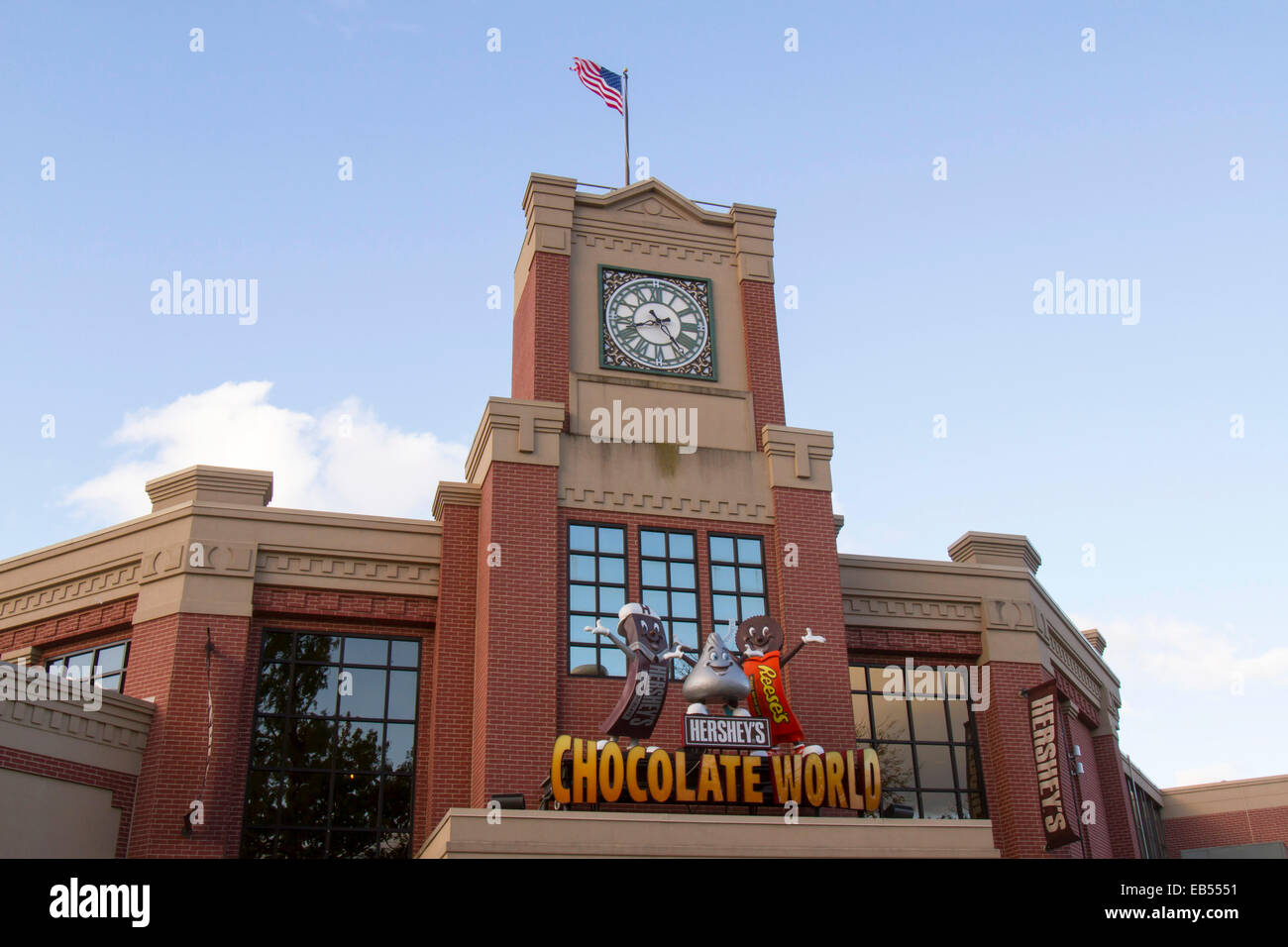 Hershey, PA, USA - October 19, 2014 - Chocolate World attraction at HersheyPark Stock Photo
