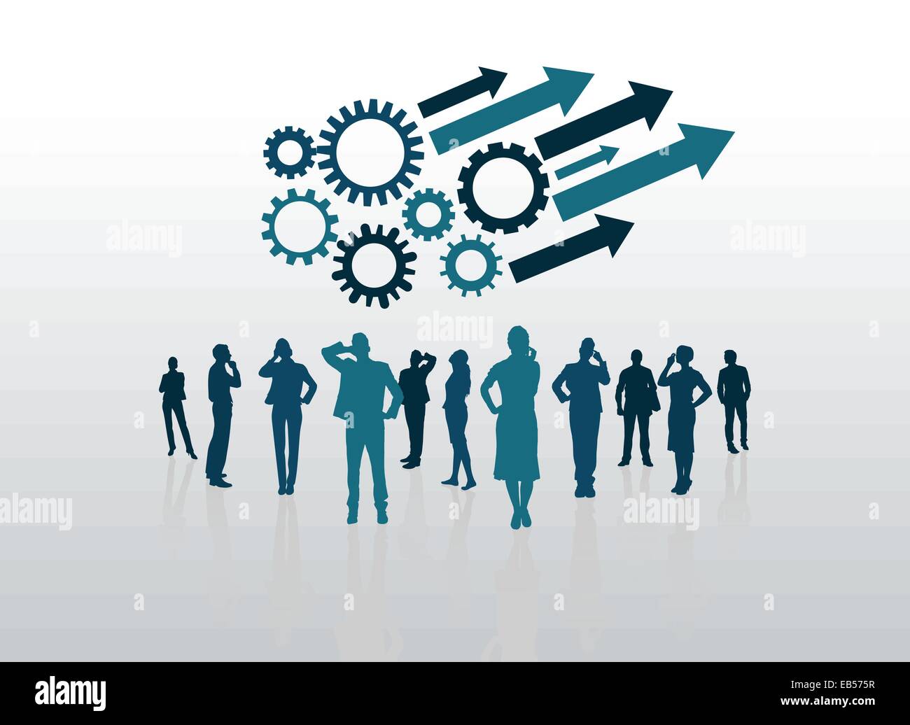 Business growth arrows Stock Vector Images - Alamy