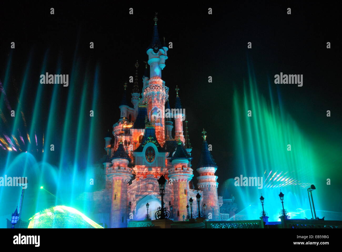 Disney Dreams 20 Year Celebration Disneyland Paris November 2013 14 Stock Photo Alamy