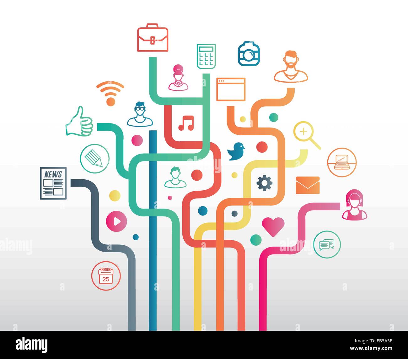 App icons Stock Vector Images Alamy