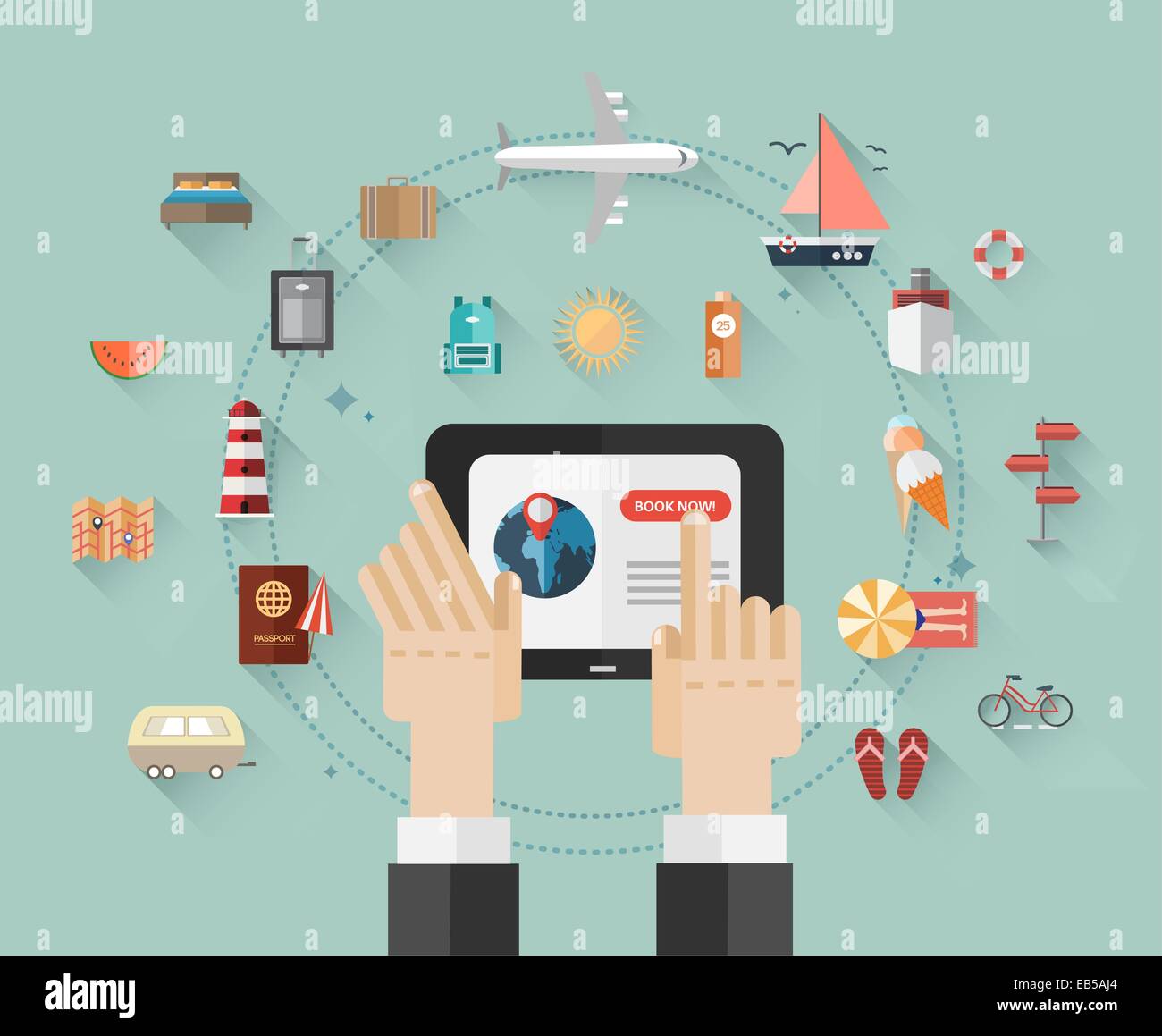 Hands using tablet online Stock Vector Images Alamy Hands using tablet online Stock Vector Images Alamy