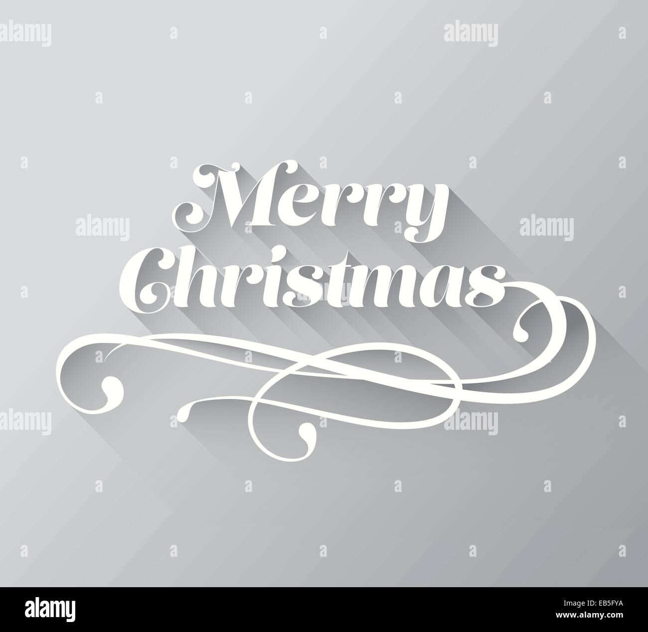 Merry christmas cursive message vector Stock Vector Image &amp; Art - Alamy
