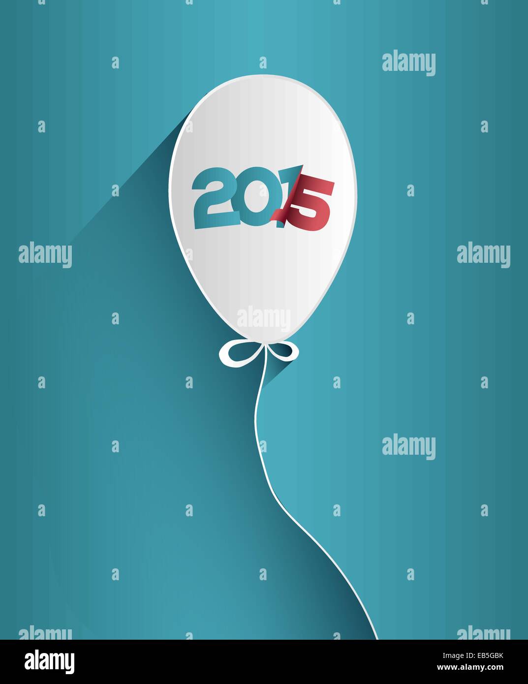 2015 balloon for new years eve vector Stock Vector Image & Art Alamy