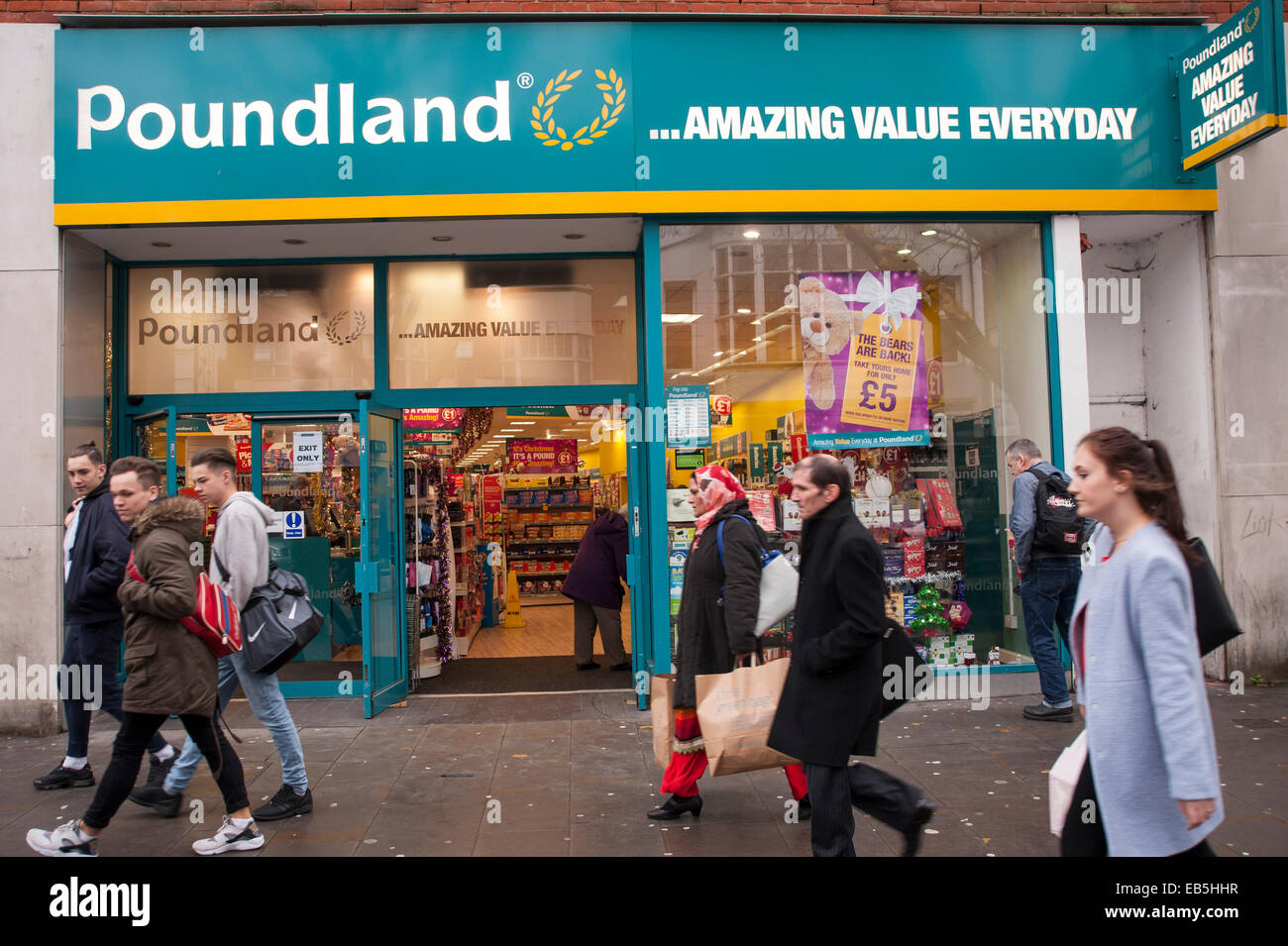 Poundland and products hires stock photography and images Alamy