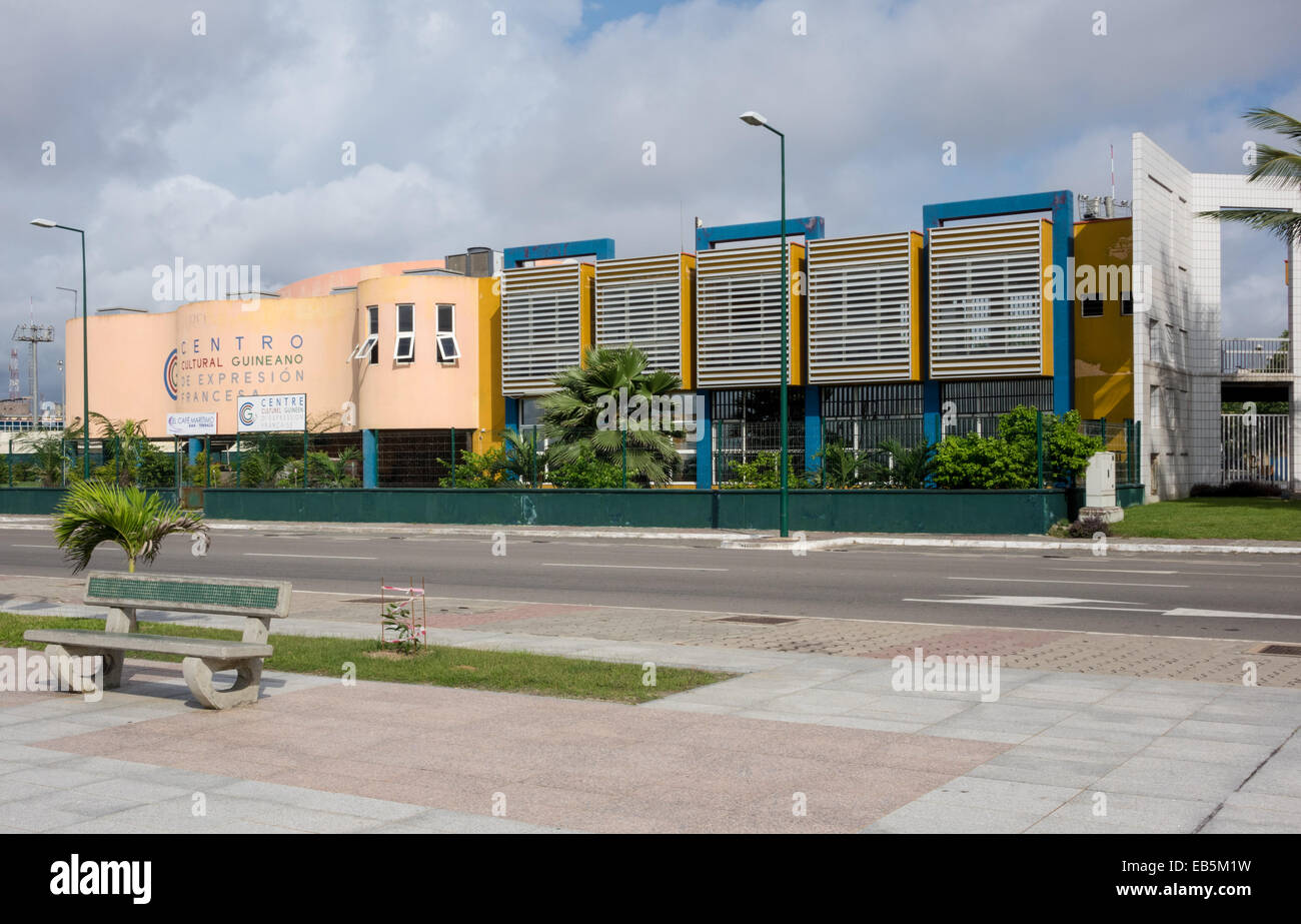 Guinea Cultural Centre building exterior in Bata, Equatorial Guinea