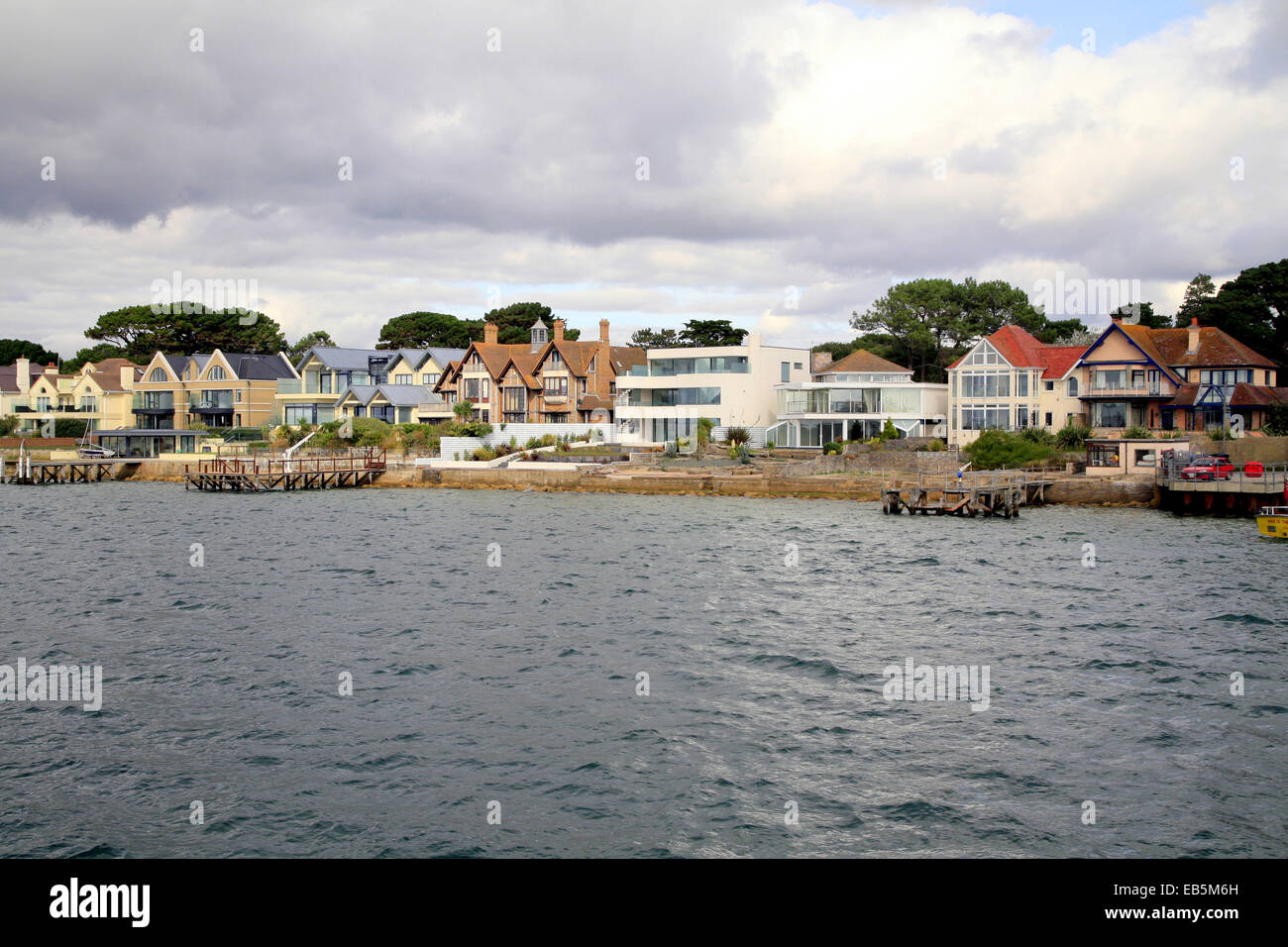 The most expensive real estate in the UK at Sandbanks, Poole, Dorset