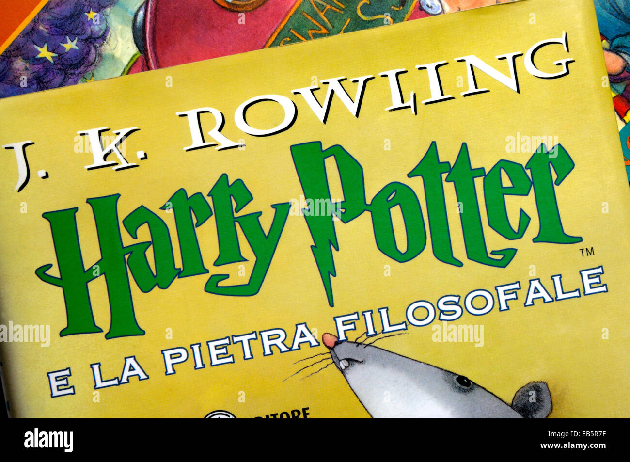 Harry Potter and the Philosopher's Stone - Italian edition Stock Photo