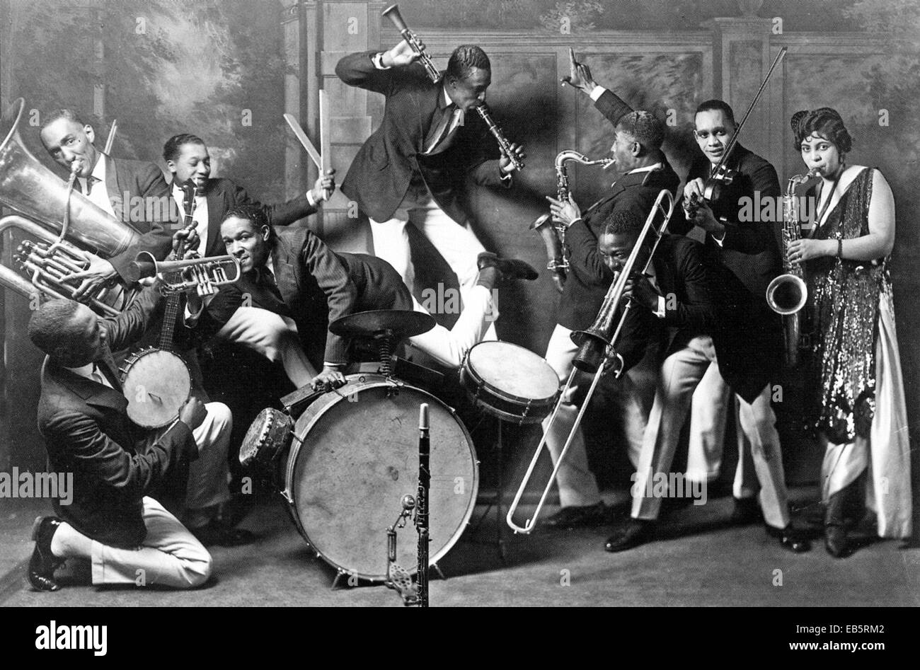 Jazz band 1920s hi-res stock photography and images - Alamy