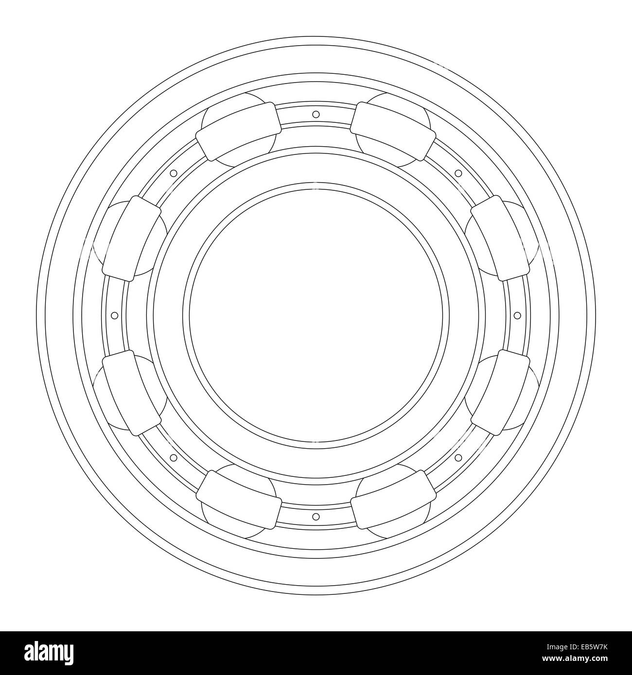 Bearing engineering drawing hires stock photography and images Alamy