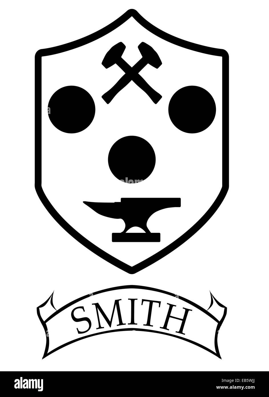 Coat of arms crest Black and White Stock Photos & Images Alamy