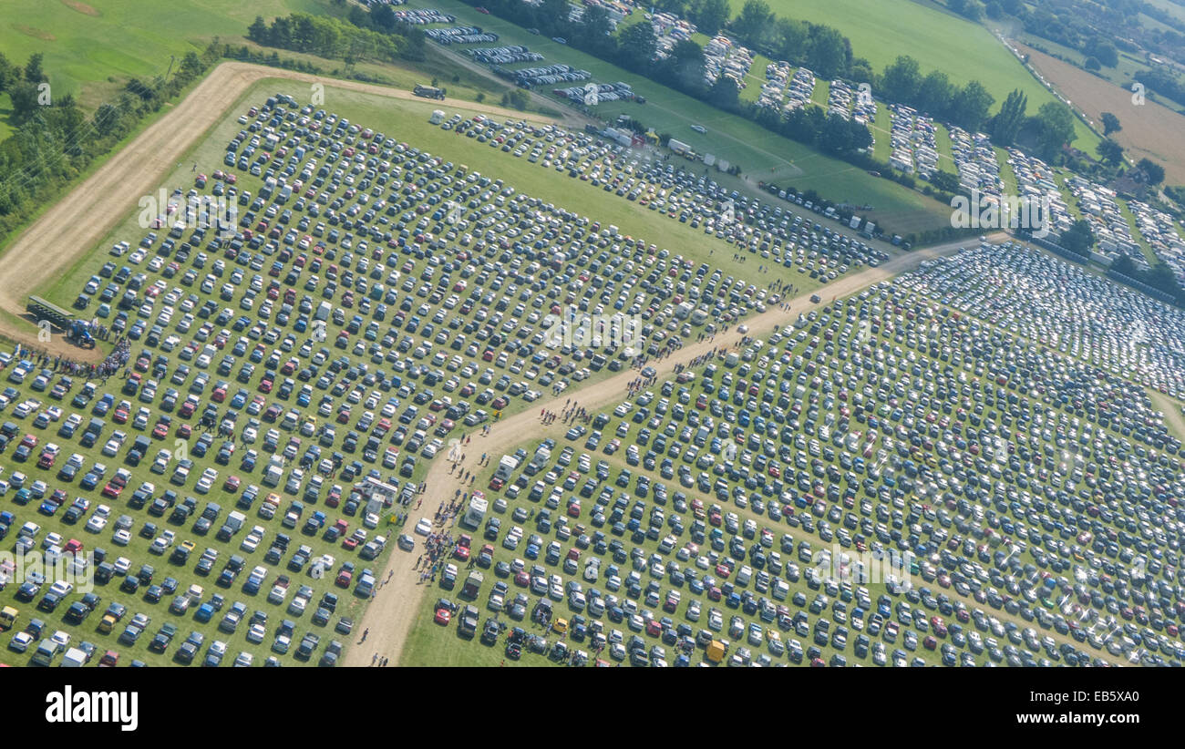 Goodwood festival speed parking area hires stock photography and