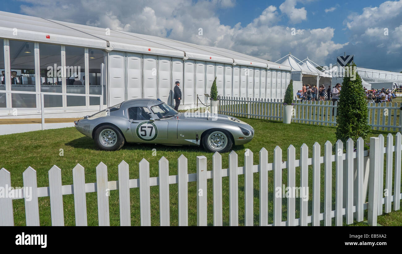 Classic car at the Goodwood Festival of Speed Stock Photo