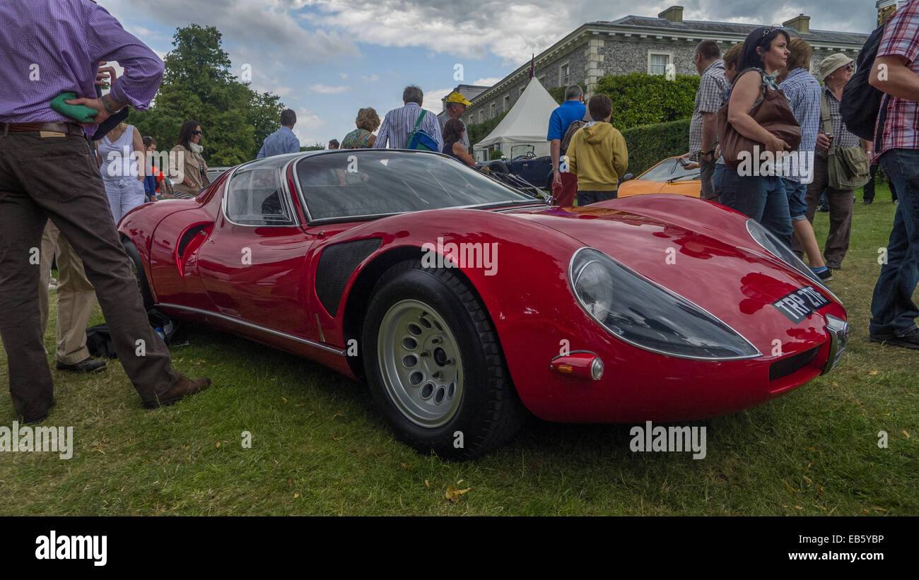 Classic car at the Goodwood Festival of Speed Stock Photo