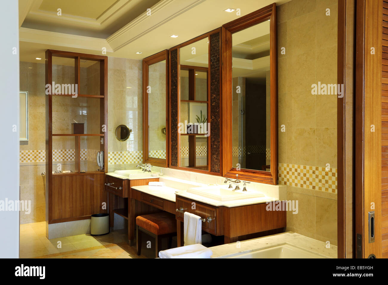 A Twin Bathroom At The Danna Hotel On Langkawi Malaysia The Room