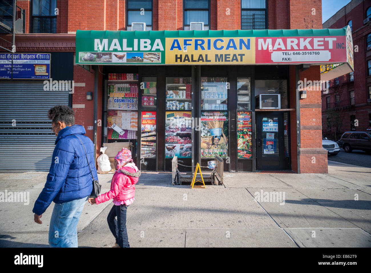 Maliba African Market in Harlem in New York on Sunday, November 23