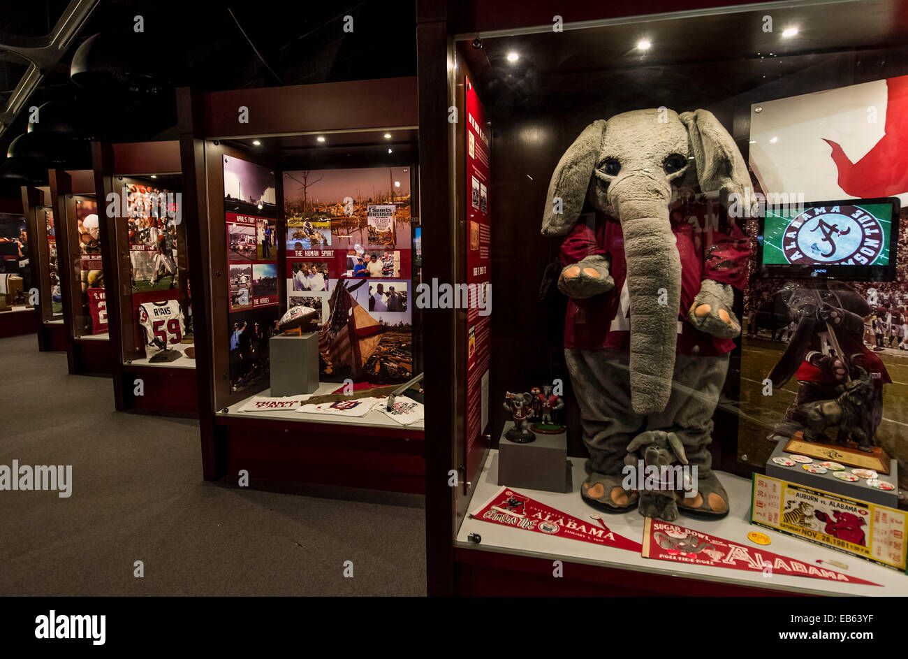 Tuscaloosa Alabama Usa 26th Nov 2014 A Display At The