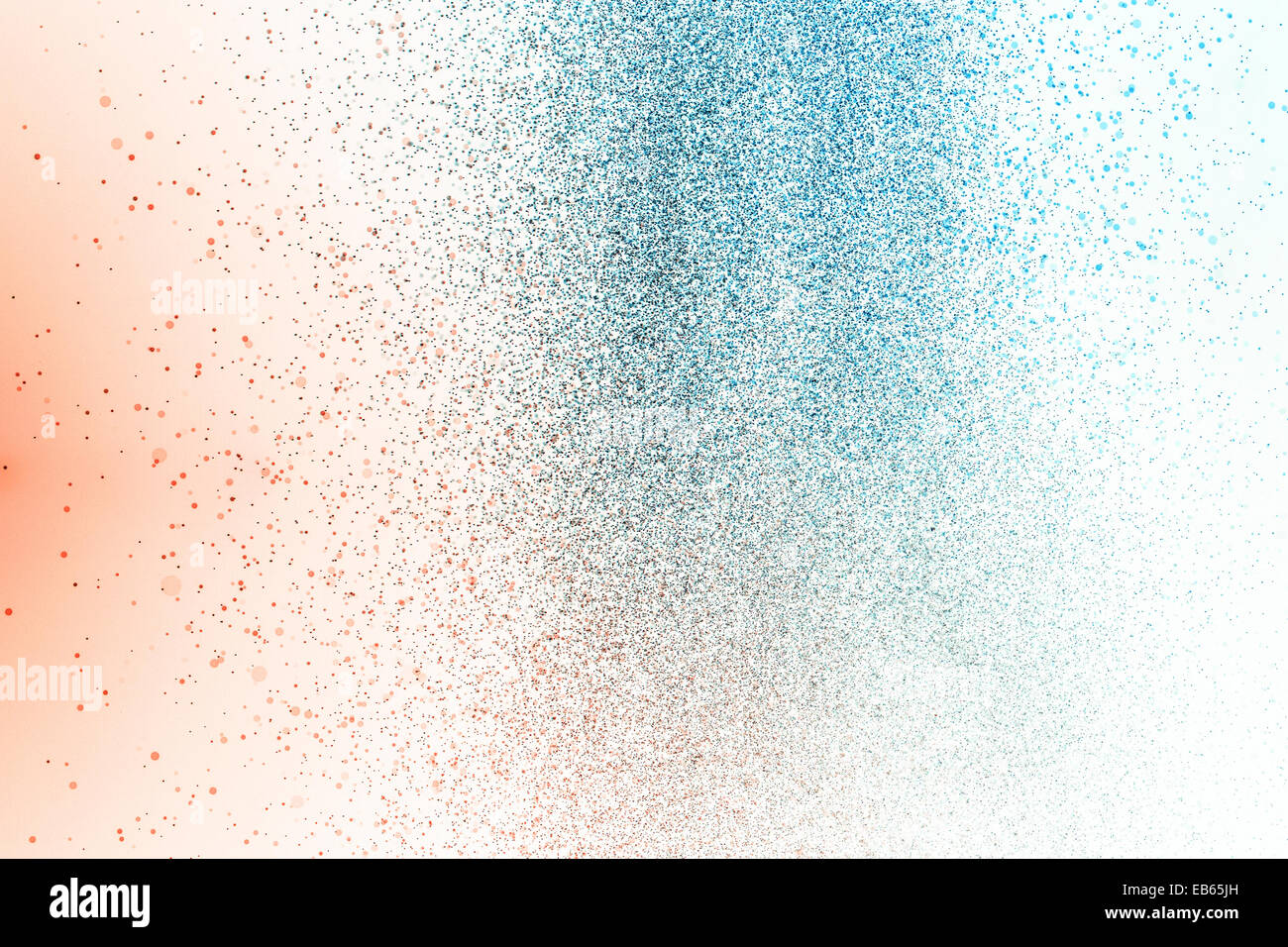 Abstract splashes of water on a white background Stock Photo - Alamy
