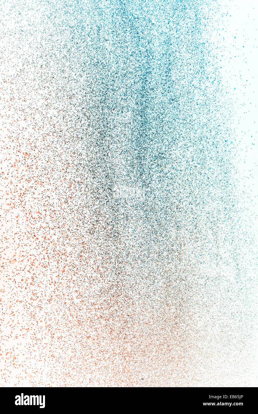Abstract splashes of water on a white background Stock Photo - Alamy