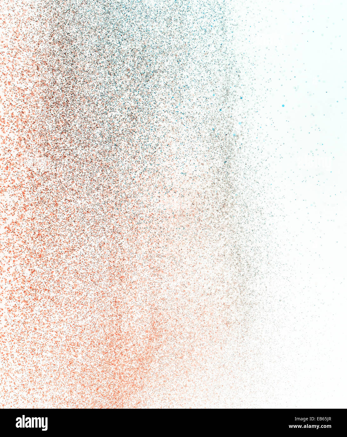 Abstract splashes of water on a white background Stock Photo - Alamy