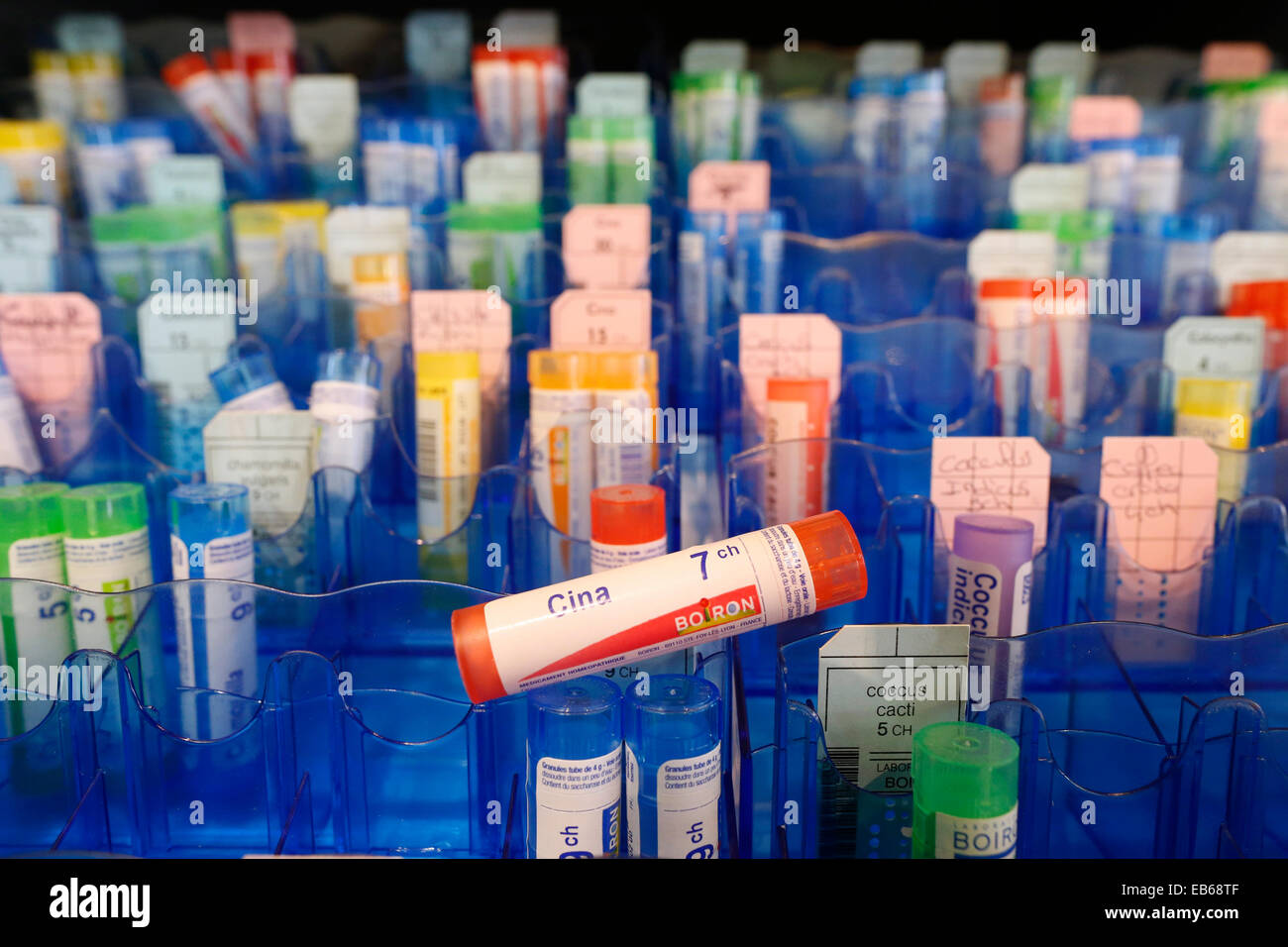 HOMEOPATHY Stock Photo