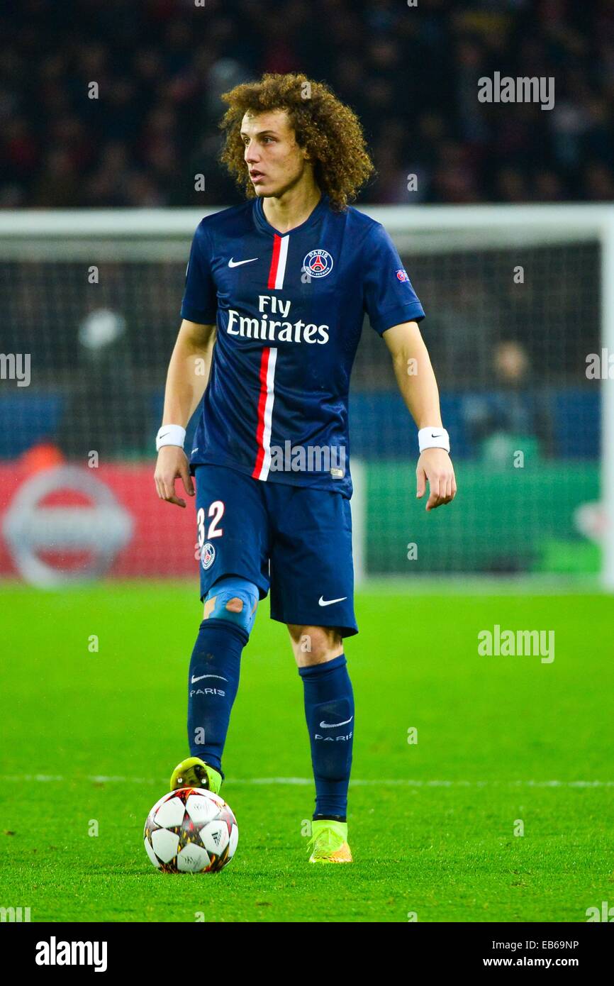 David LUIZ - 25.11.2014 - Paris Saint Germain/Ajax Amsterdam