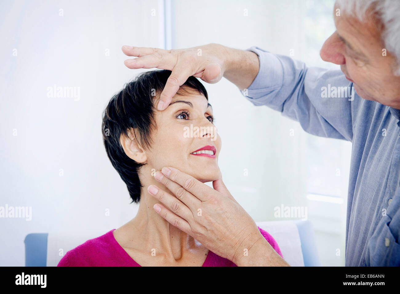 DERMATOLOGY CONSULTATION Stock Photo