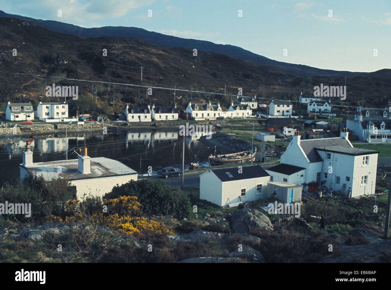 Kyleakin on the Isle of Skye Scotland ( Circa mid 1970s Stock Photo Alamy