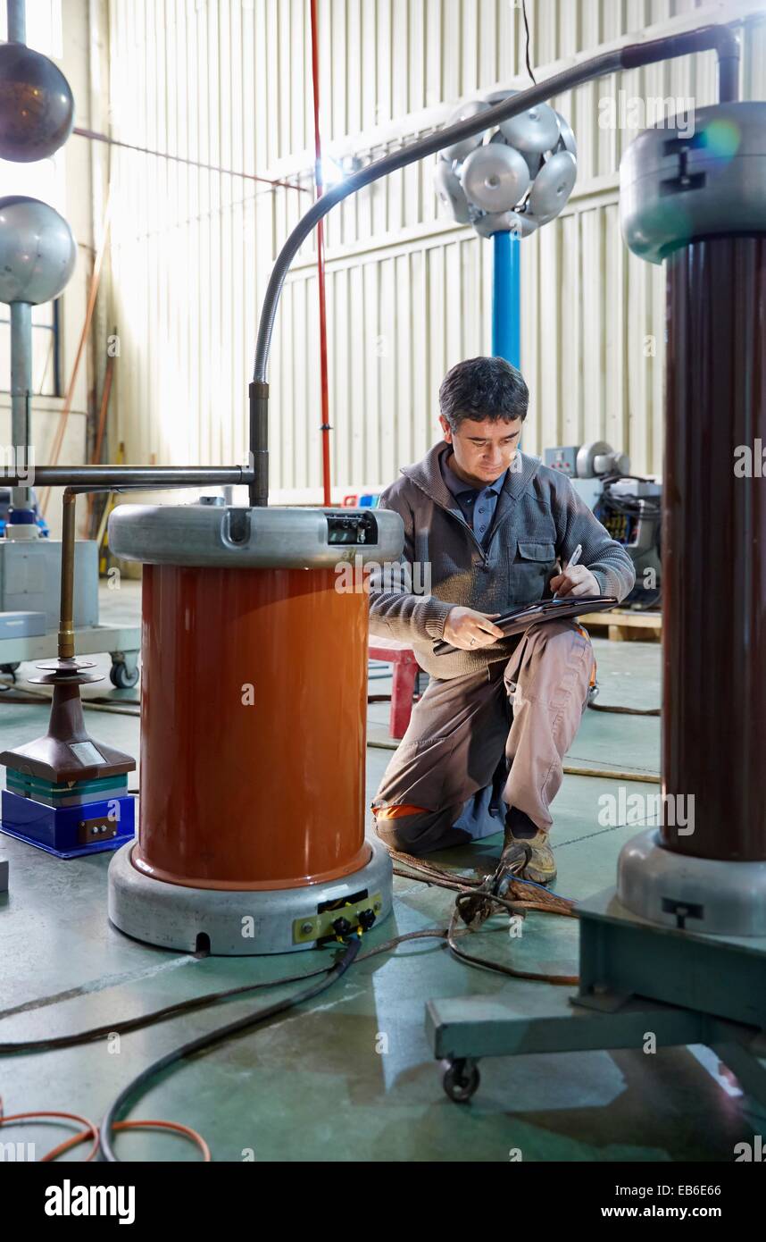 Shock test Equipment boost with spark gap High Voltage Electric Laboratory Certification