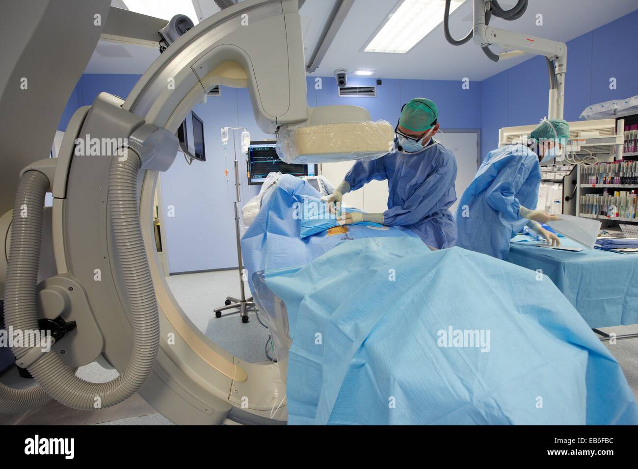 Angioplasty Distal Vascular Interventional Radiology Operating Room ...