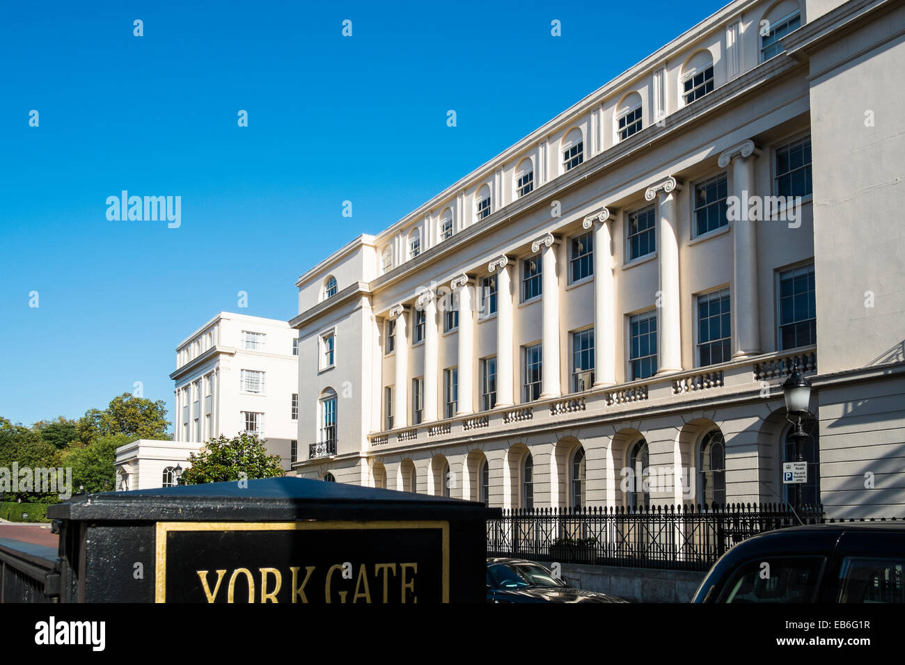 York Gate Regent's Park London Stock Photo Alamy
