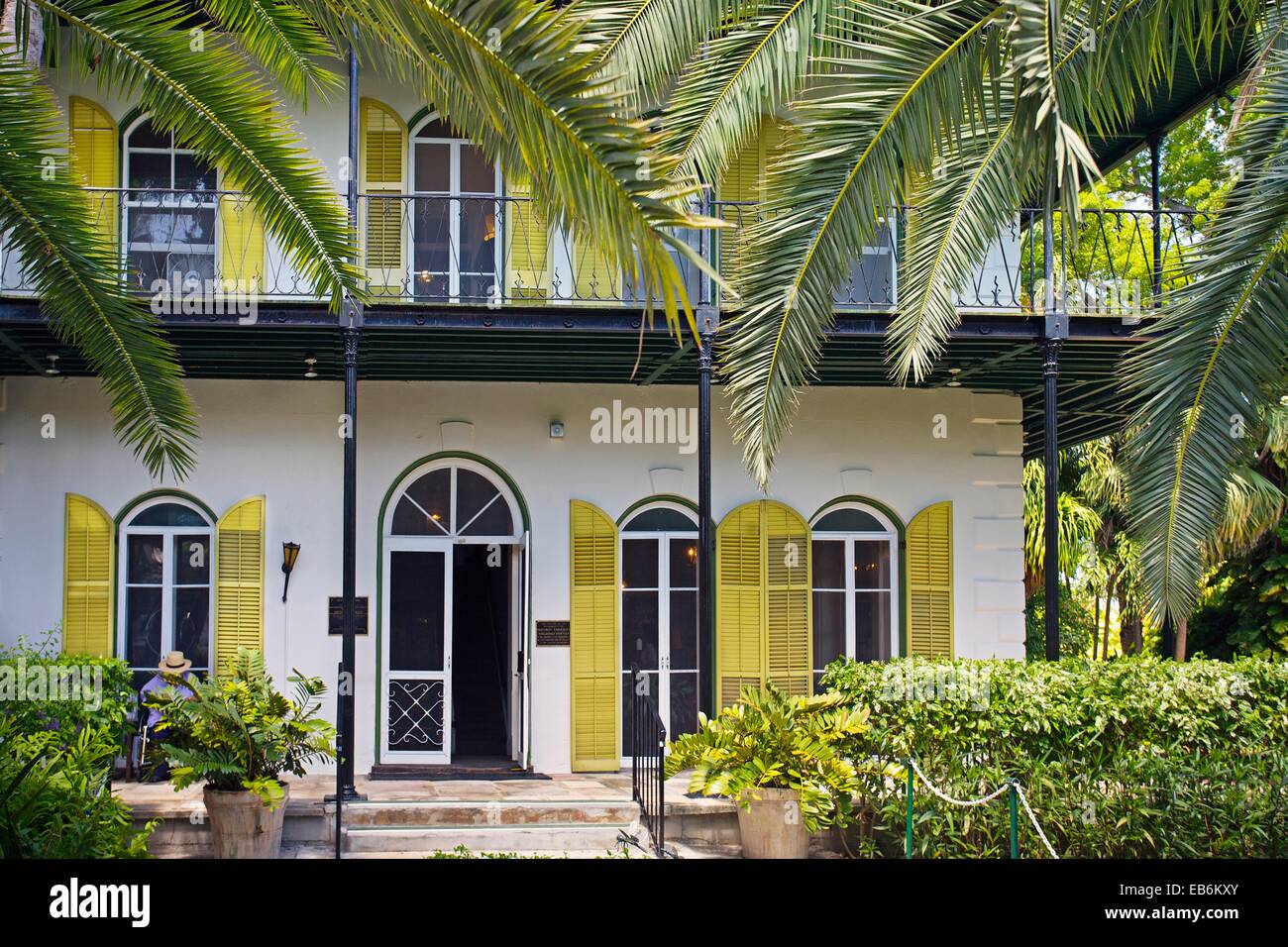 Ernest Hemingway home and museum Key West Florida, USA Stock Photo Alamy