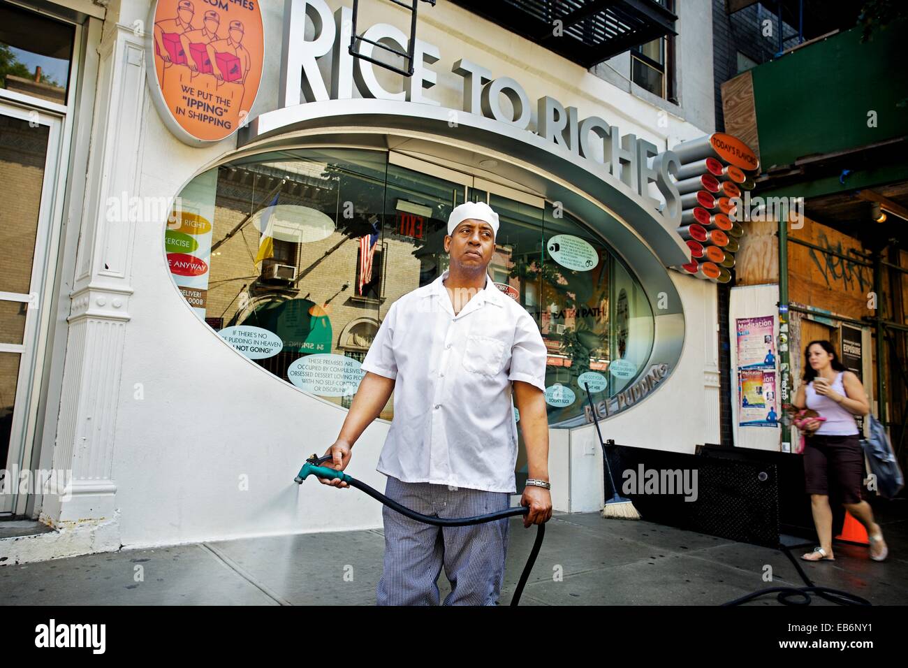 Rice to Riches deserts restaurant, 37 Spring Street, Soho, Manhattan