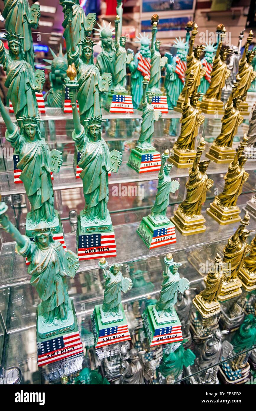 New York City Freiheitsstatue gelb Statue of Liberty 16cm Souvenir USA 