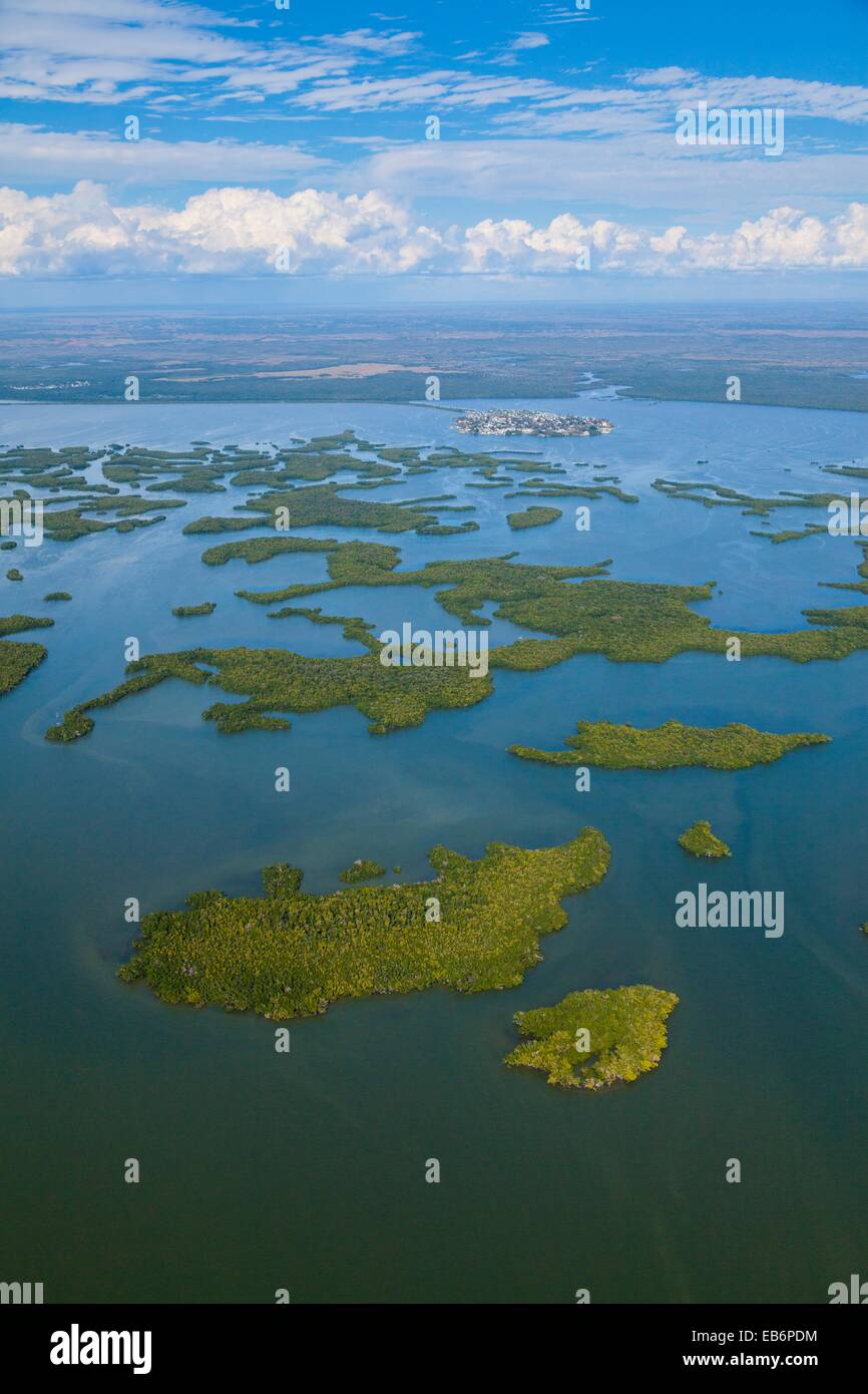 Aerial view, Everglades National Park, Florida, USA Stock Photo - Alamy