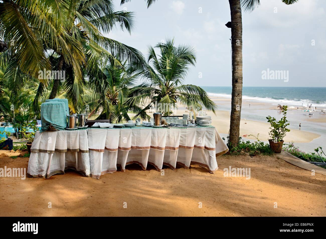 Somatheeram ayurvedic, Kovalam Beach, Kerala, India Stock Photo Alamy