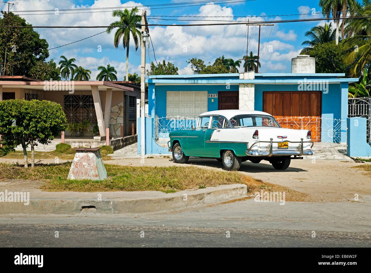 Town of Florida, Camaguey province, Cuba. Stock Photo