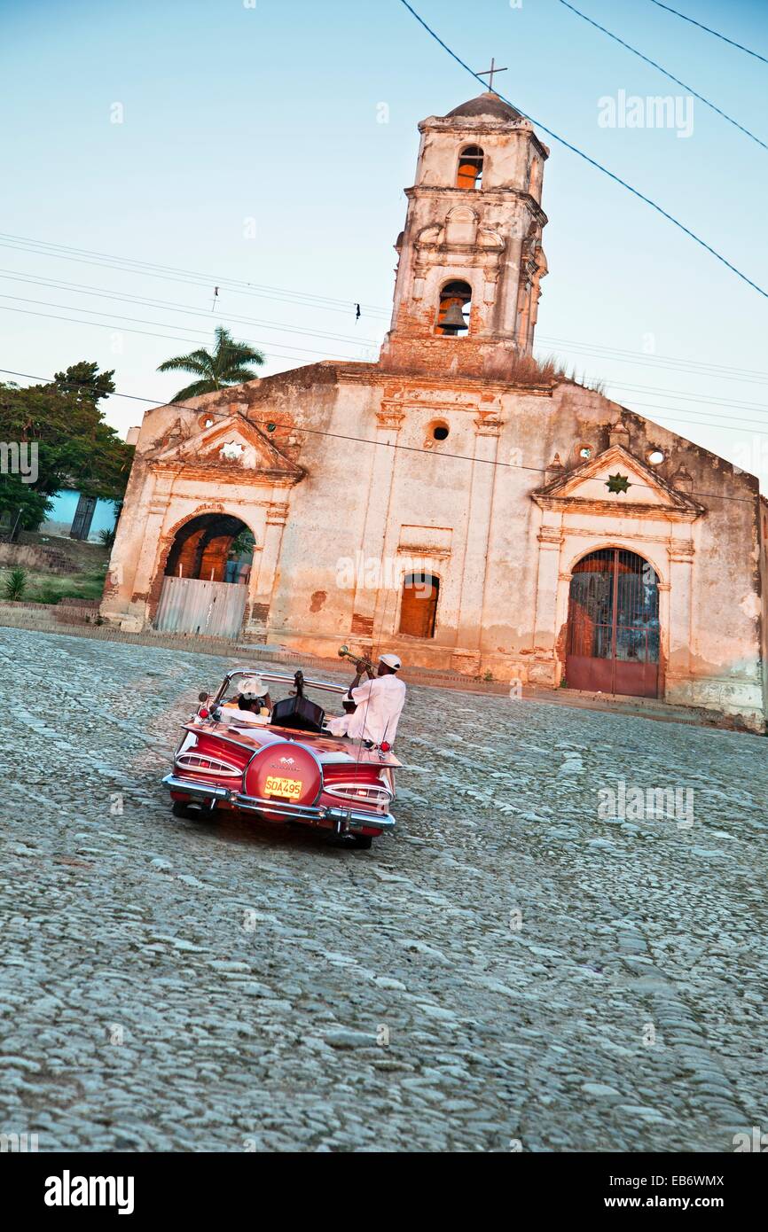 Church of Santa Ana, Trinidad city, Sancti Spiritus Province, Cuba. Stock Photo