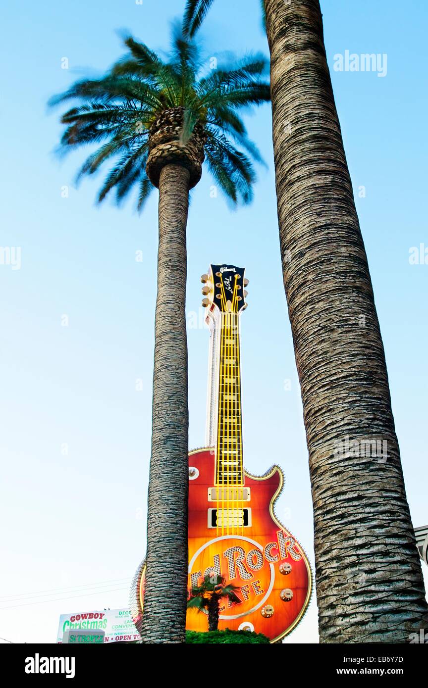 Hard Rock Cafe, Las Vegas, Nevada, USA Stock Photo - Alamy