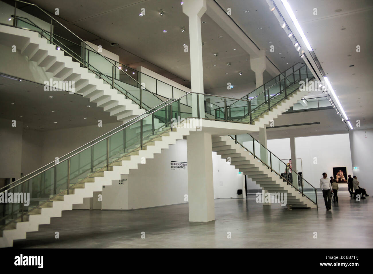 Interior of the Berlinische Galerie. A museum of modern art Stock ... Interior of the Berlinische Galerie. A museum of modern art Stock ...