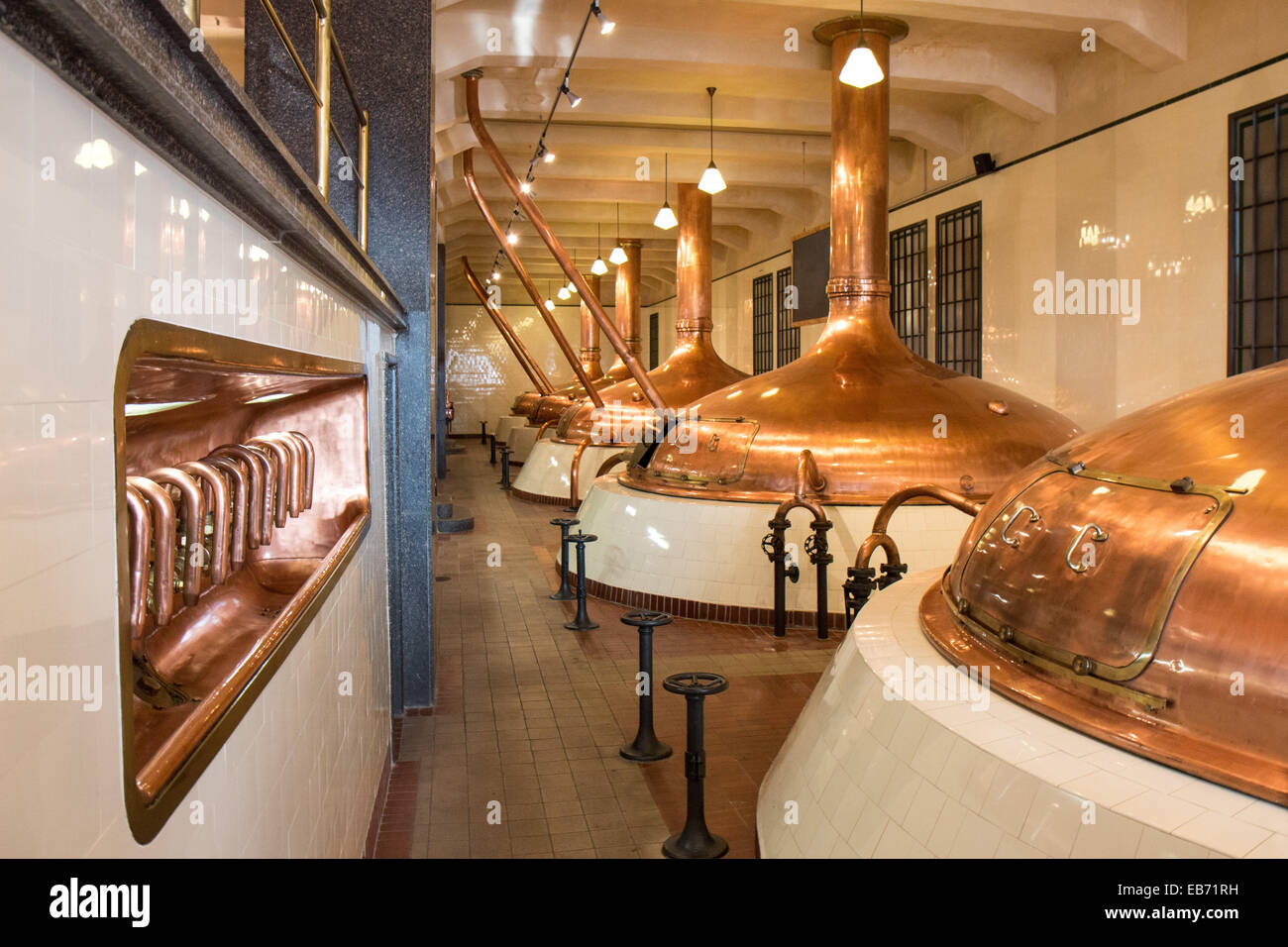 Czech Republic Historic brewhouse of Pilsner Urquell brewery, Pilsen