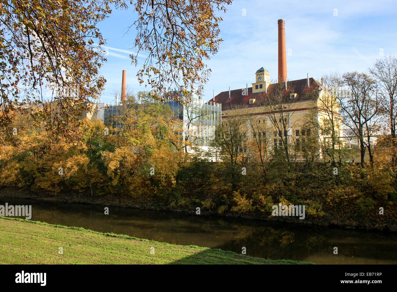 Czech Republic: Pilsner Urquell brewery, Pilsen. Photo from 8. November 2014 Stock Photo