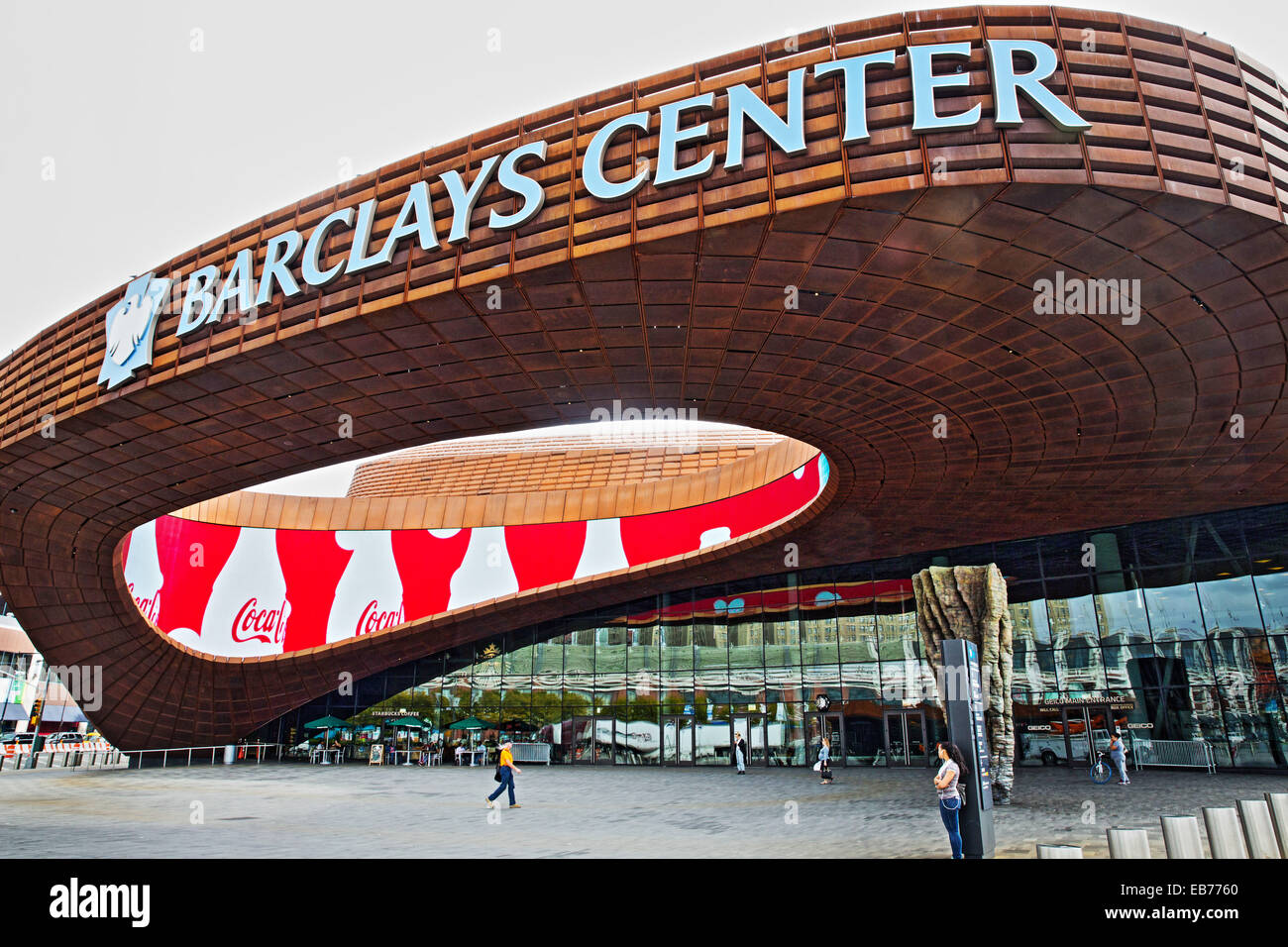 Barclays Center, Brooklyn, NY, USA, Oct. 15, 2014. Stock Photo