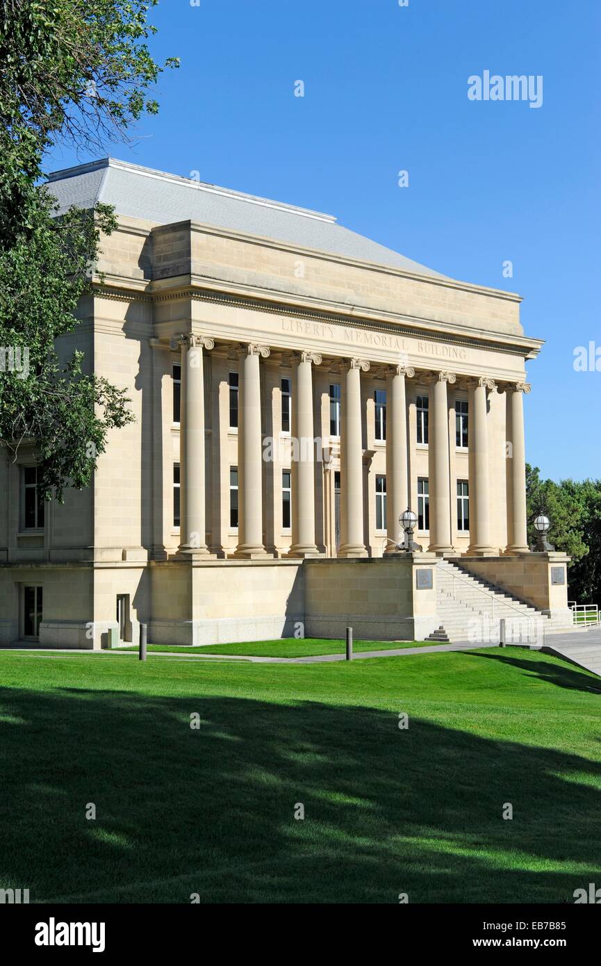 North Dakota State Library Bismarck ND Stock Photo Alamy